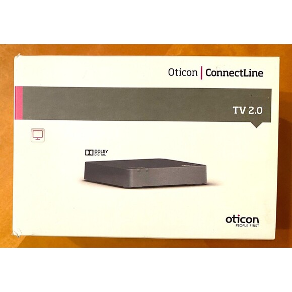 Oticon ConnectLine TV Adapter 2.0 for Hearing Aids - Open Box - Picture 1 of 9